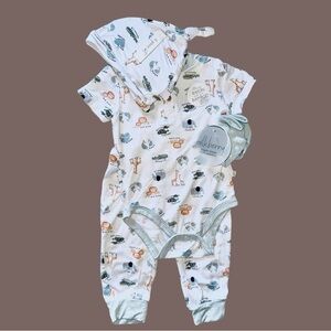 NWT Milkberry Bamboo 4pc Set